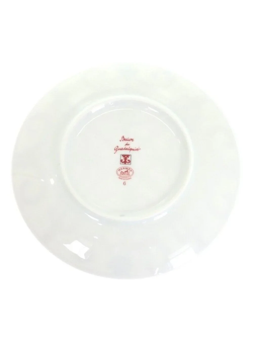 Hermes Guadalquivir Bread Plate No5 No6 Set of 2 Tableware Ceramic Kitchen